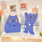 Cute acrylic earring display stand lady collect earings studs organizer etsy storage holder jewelry shelf ear-ring store rack