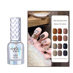 Yickyue Fashion Gel Nail Polish Caramel 24 Colors Soak off UV Gel Removable Nail Salon Store