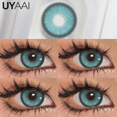 YICKYUE - Daily Colored Contact Lenses with Degree 1 Day Disposable Colored Pupils Green Lenses Brown Natural Lenses Pink Colorcon