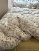 YICKYUE - Elegant pastoral french floral yellow bedding set,full queen king comfortable home textile bed sheet pillow case quilt cover