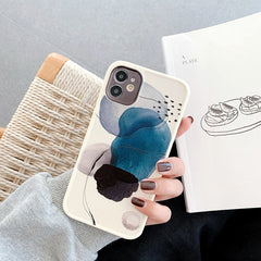 Art Watercolor Shockproof Phone Case For iPhone 11 Pro Max X XR XS Max 7 8 Plus SE2020 12 Soft TPU Back Cover Coque Funda Gift