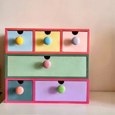 YICKYUE - Colorful Dopamine Lockers for Living Room Decoration, Can Be Spliced Into Lockers Cabinet Organizer