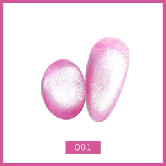 1pcs 9D Wide Cat Eye Magnetic Nail Polish Long Lasting Shiny Bright Silver UV Gel Varnish Enamel Lacquer Glitter Nail Art Tools