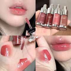 Yickyue New Bottle Lip Gloss Colored Moisturizing Lipstick Water Light Mirror Lip Glaze Nude Lip Oil Moisturizing Lip Care Cosmetics