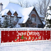 Yickyue Merry Christmas Santa Claus Banner Outdoor Hanging Flag Christmas Decoration For Home Xmas Navidad Noel Gifts New Year 2023