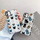 Cartoon Cute Dog Phone Case For iPhone 11 11Pro Max Transparent silicone Soft Case For iPhone 8 7 Plus X XS Max XR Cover Funda