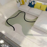 Modern Minimalist Sofa Coffee Table Carpet Nordic Style Bedroom Carpets Living Room Rug High Quality Mat Home Decoration