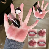 YICKYUE - Dark Brown Matte Mud Lipstick Cream Tint Pigment Waterproof Long Lasting Cheek Lip Tinted Paste Velvet Lip Gloss Makeup Cosmetic