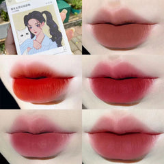 5Pcs Lip Gloss Set Long Lasting Moisturizing Velvet Matte Lipstick Professional Makeup For Women Lipstick Cosmetic Wholesale
