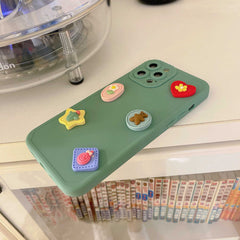 3D diy Cactus Lollipop soft silicone cartoon flower cute phone case for iphone 13 pro max 11 12 mini 8 7 plus se 2020 xsmax xr x