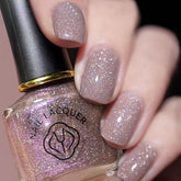 YICKYUE - Shimmer Glitter Quick Dry Nail Lacquer Polish L1-10