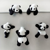 1Pc Cartoon Cute Soft Plush Panda Fridge Strong Magnet Toys Lovely Refrigerator Sticker Home Decor Souvenir Kitchen Accessories