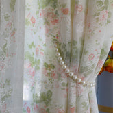 YICKYUE - Curtain Embraces Large Pearl Strap Metal Buckle Decorative Strap Home Decoration Accessories Curtain Magnetic Clips Curtain Tie