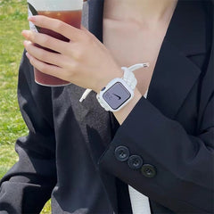 Fashion Braided Nylon Loop 41mm 45mm 7 For Apple Watch Strap Series 1 2 3 4 5 6 Bracelet Band For iwatch 38/42mm 40mm 44mm Wrist