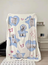 Yickyue Cute Animals Printed Sherpa Blanket