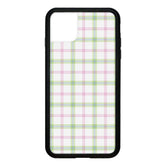 Plaid For Boy And Girls Silicone PC+TPU Phone Case For Iphone 6S 7 8 Plus X Xs Max For Apple Phone XR 11 12 Pro Hard Fundas