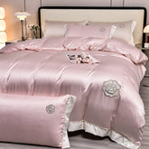 Yickyue - Modern 100S All Season Soft Bedding Sets with Flat Sheet Pillowcases