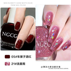 Yickyue 14ML Popular Red Quick Dry Nail Polish For Summer