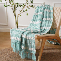 YICKYUE - Battilo Sprin Knitted Throws Blanket Super Soft Lightweight Leisure Blanket Throws For Sofa Decorative Bed Blanket Perfect Gift