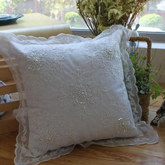 YICKYUE - Decorative cushions lace pillowcase ornamental pillows for living room Decorative pillowcase for sofa pillow home decor