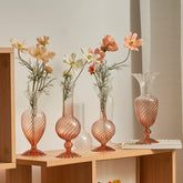 YICKYUE - Nordic Vase Room Decor Vase Decoration Home Flower Vase Flower Pot Home Decor Living Room Decoration Gradient Slot Tall Vase