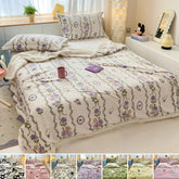YICKYUE - Sherpa Fleece Throw Blanket for Couch Sofa Bed Plush Lightweight Cozy Soft Blankets and Throws Cartoon Warm Bed Cover Bedspreads