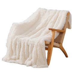 Yickyue Winter Warm Fluffy Fur Sofa Blanket Breathable Couch Chair Bedding Cover Bedspread Tapestry Home Decor