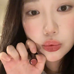YICKYUE - Red Lipstick Blush Stick Multipurpose Makeup Long Lasting Nude Lip Mud Cream Cature Cheek Rouge Face Blush Korean Cosmetics