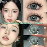 YICKYUE - 1 Pair Color Contact Lenses for Eyes With Diopters Prescription Green Eye High Quality Beauty Pupil New Free Shipping