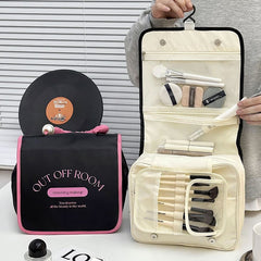 YICKYUE - Large Toiletry Bag Hanging Travel Makeup Organizer Water-resistant Makeup Cosmetic Storage Bag Travel Organizer for Accessories