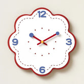 Yickyue Nordic Funny Wall Clocks Stylish Painting Colorful Aesthetic Clock Wall Art Deco Modern Cute Minimalistic Quiet Saat Home Design