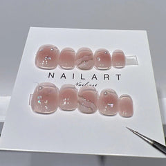 Mackerel Tear Handmade Press On Nails