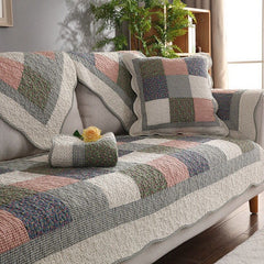 Four Seasons Universal Sofa Towel Europe Style Sofa Cover Sofa Cushion Plaid Couch Cover Cotton Non-slip Pillow