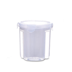 Food Storage Box Cereal Sealed Box Snacks Jar Refrigerator Food Crisper Kitchen Accessories Organizer Home 4 Grid Detachable