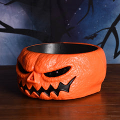 Halloween Electric Toy Candy Bowl with Jump Skull Hand Scary Eyes Party Creepy Decoration Haunted Skull Bowl Ktv Bar Horror Prop