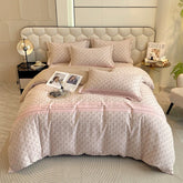 YICKYUE - New 3pc 100% Cotton Duvet Cover,Soft And Skin-Friendly Reactive Printing Fabric,Single/Queen Full Size Bedding Set,No Filler