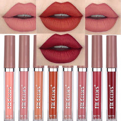 Sexy Color Liquid Lipstick Wholesale Pigment Nude Lip Tint Matte Lip Gloss Bulk Long Lasting Waterproof Orange Velvet Lipgloss