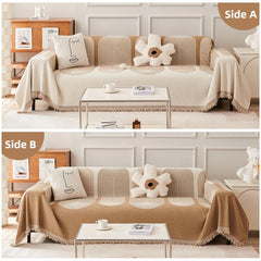 YICKYUE - Chenille Sofa Cover Universal Couch Towel Dust Proof Sofa Cushion Cover Anti-cat Scratch Protection Cover Sofa Blanket Carpet