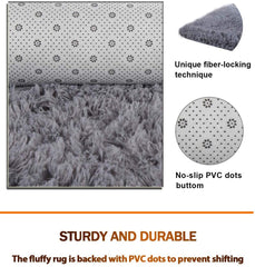 Bubble Kiss Plush Carpets For Living Room Shaggy Fluffy Fur 4cm Thicker Soft Sponge Velvet Area Rugs Home Decor Floor Mat Salon
