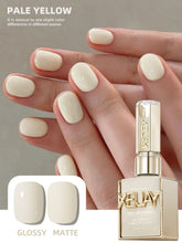 YICKYUE - 1pc 15ml Pale Yellow Gel Nail Polish Starter Pure Soak Off No Wipe Nail Gel Polish Suitable For All Seasons