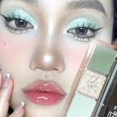 Yickyue Eyeshadow Palette 3 Colors Glittler Matte Smoky Makeup Eyes Pigment Waterproof Long Lasting Party Shimmer Shine Eyeshadow Makeup