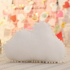 Cloud Plush Pillow Pink White Stuffed Soft Star Throw Pillow Moon Cushion Baby Kids Pillow Sofa Home Decor Girls Pillow &Cushion