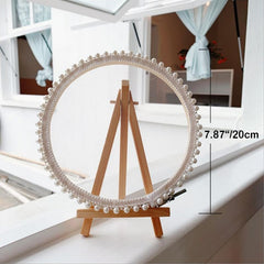 creative lace jewelry storage rack earring Insert display stand lady jewelry storage bathroom vanity tops Organizer girl gift