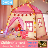 Children's Tent Indoor Outdoor Games Garden Tipi Princess Castle Folding Cubby Toys Tents Enfant Room House Teepee Playhouse