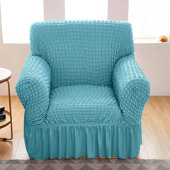 1/2/3/4 Seat Retro Sofa Cover Elastic Spandex Armchair Cover Stretch Plaid Luxury Large Sofa Covers For Hotel Home Living Room