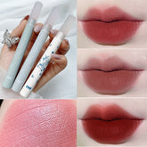 6 Colors Velvet Matte Lip Gloss Waterproof Pink Red Nude Liquid Lipsticks Long Lasting Makeup Pigment Lip Tint Cosmetics