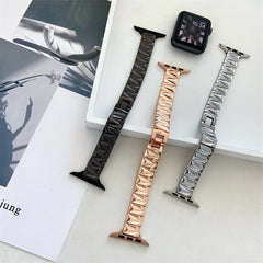 Bracelet For Apple Watch 7 6 se Strap 41mm 45mm 40mm 44mm Slim Stainless Steel Band For iwatch 5 4 3 2 38mm 42mm Women Wristband