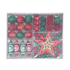 1 Set Christmas Tree Ornaments Decorations Decor Hanging Ball Xmas Party Pendants Ball Ornament Stock Clearance