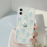 Original cute duck flower soft silicone cartoon phone case for iphone 12 mini xsmax 7 plus 8 11 pro max x xr lovely capa shell