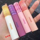 NOVO New Water-light Mirror Lip Glaze Matte Velvet Does Not Fade Long-lasting Nude Makeup Non-stick Cup Beginner Lip Makeup